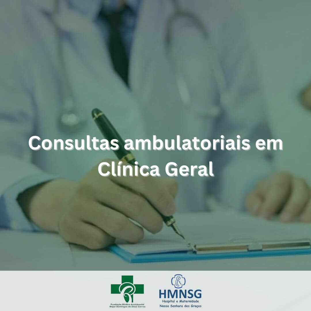 Consultas ambulatoriais em Clínica Geral