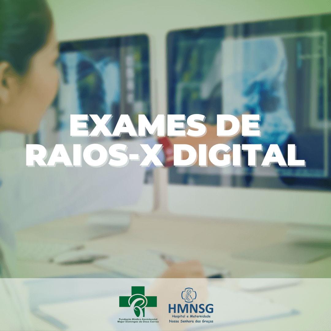 Exames de Raios-X Digital